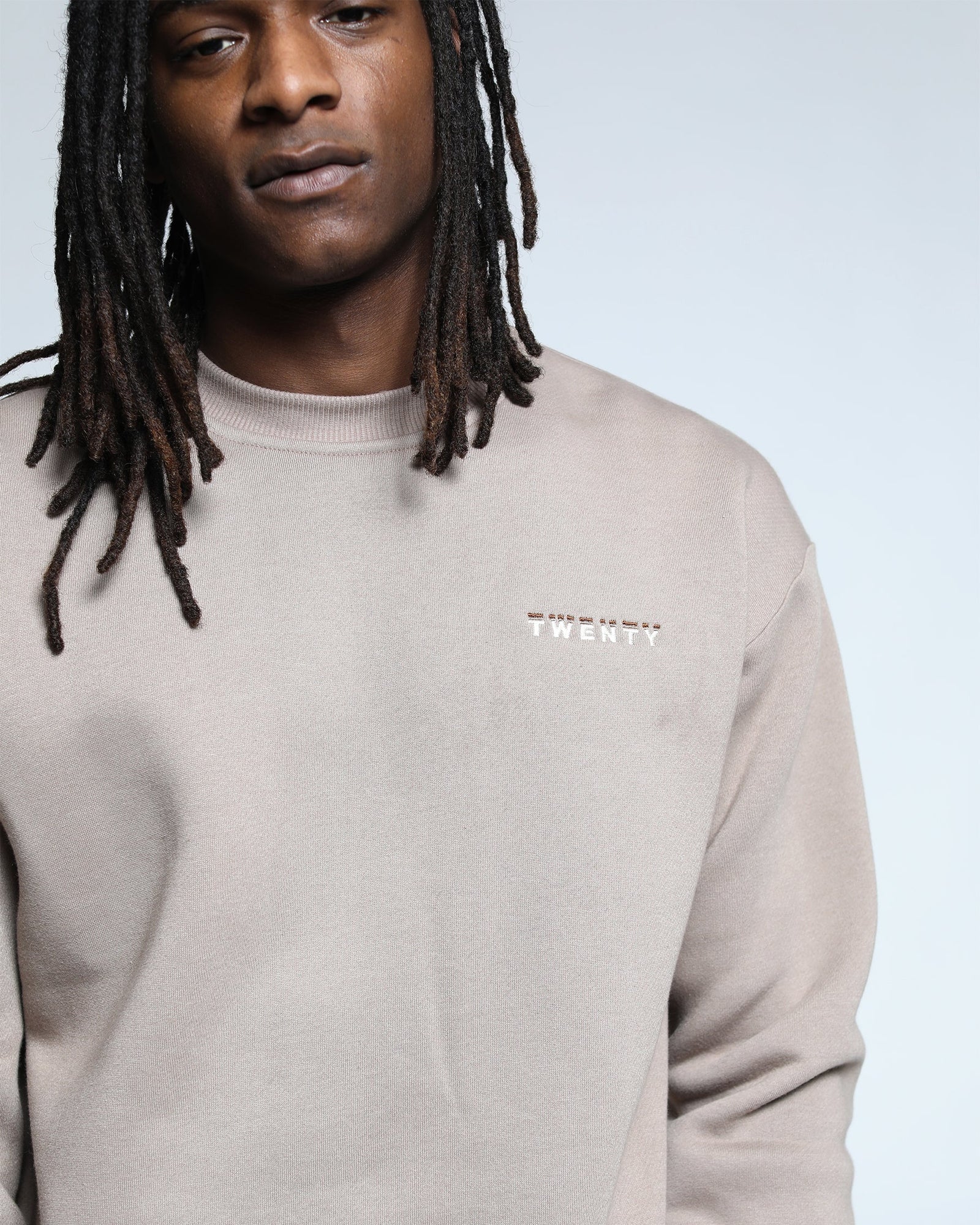 Sunnyside Brushed Terry Crewneck-Mens-Twenty