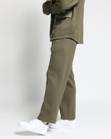 Sunnyside Brushed Terry Pin-tucked Wide Leg Pant-Mens-Twenty