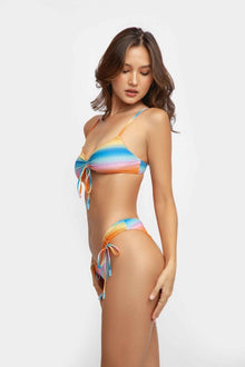 Women | Sophia Scrunched Top | Sunset Shimmer