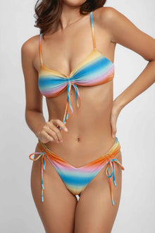 Women | Sophia Scrunched Top | Sunset Shimmer
