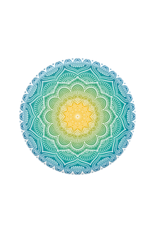 Sunshine Mandala | Blue
