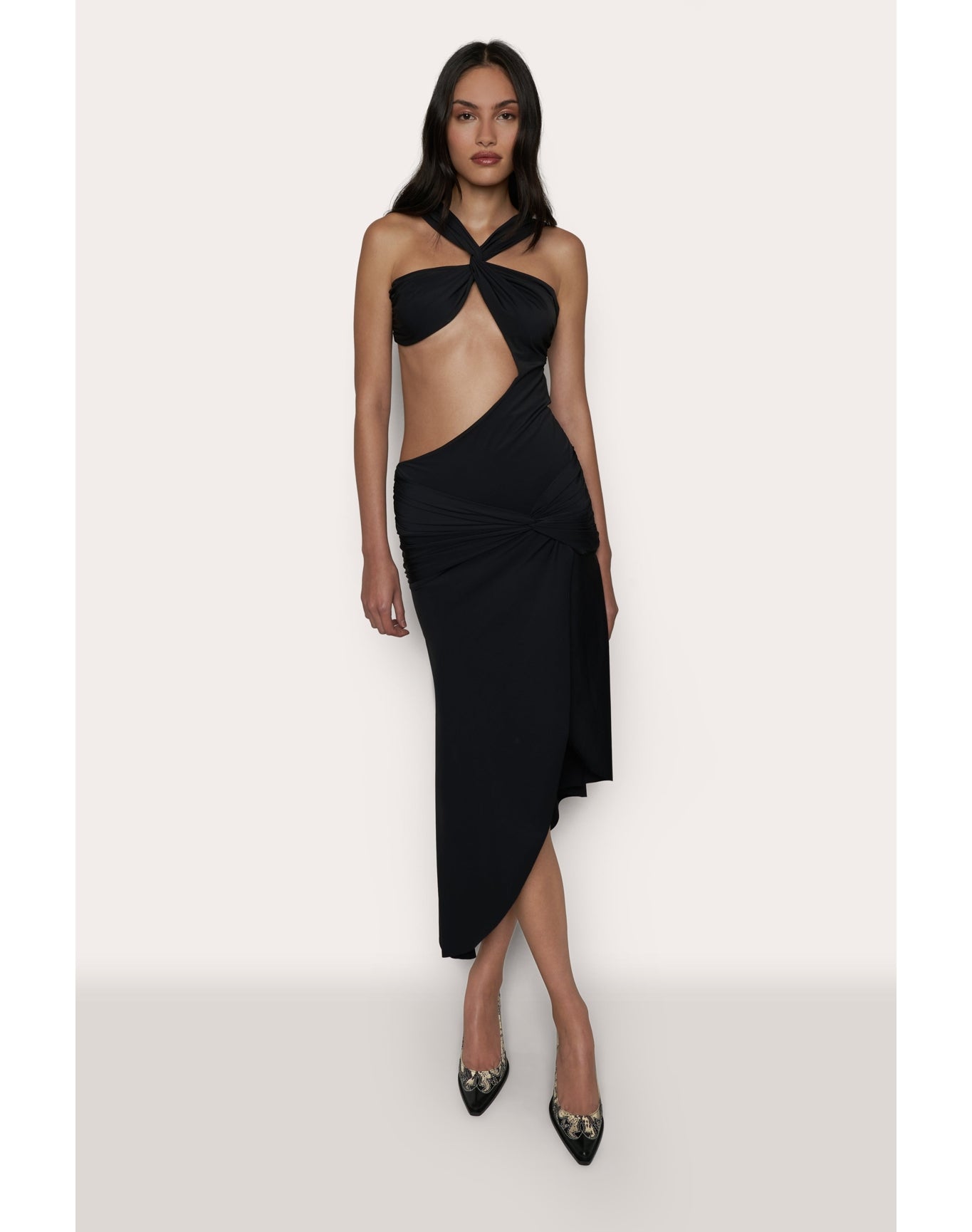 Surya Cut Out Dress | Black
