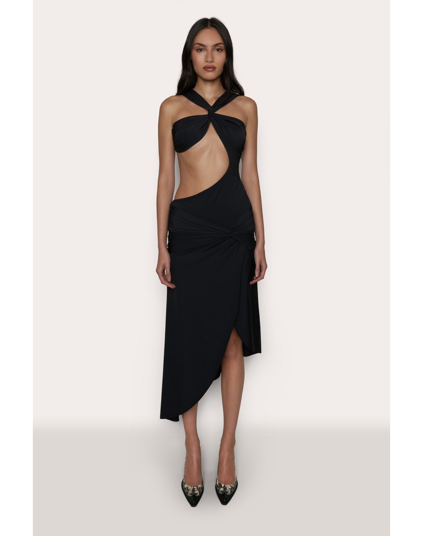 Surya Cut Out Dress | Black