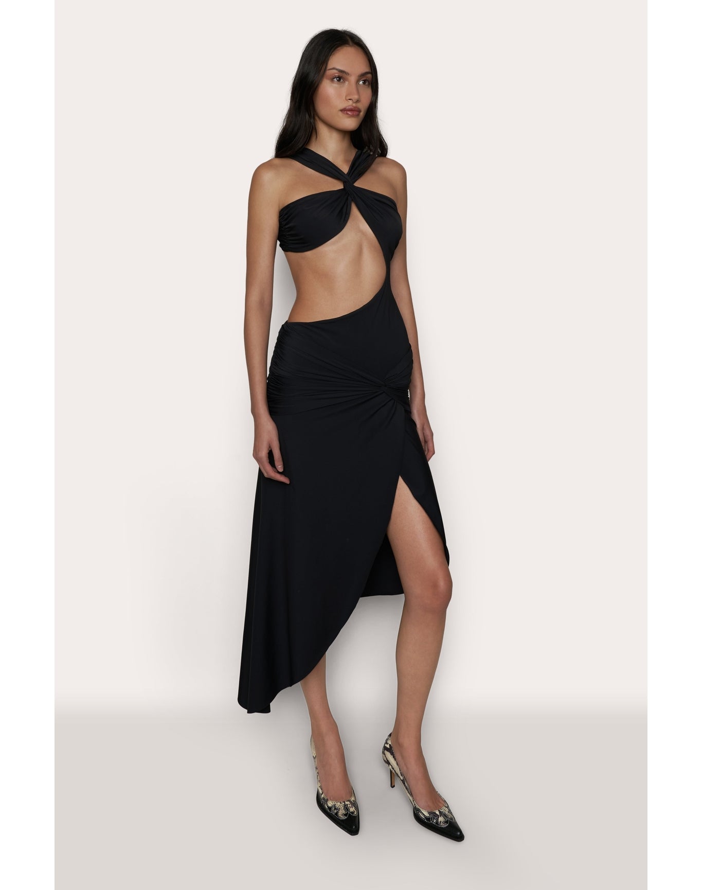 Surya Cut Out Dress | Black