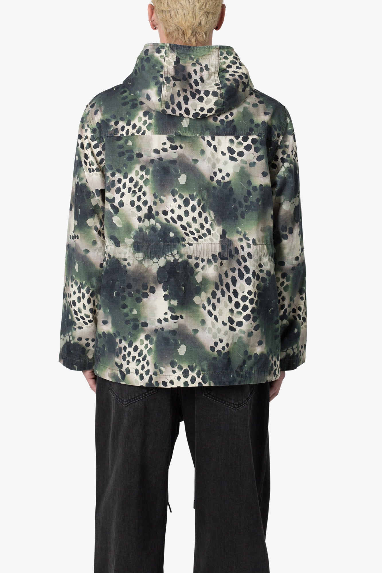 Swamp Camo Anorak Jacket | Green