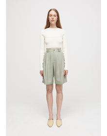 Swan | Tailored Shorts | Herb