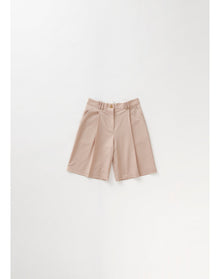 Swan | Tailored Shorts | Pale Rose