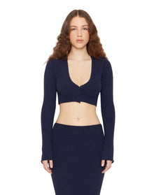 Sweet Knit Cardigan | Navy