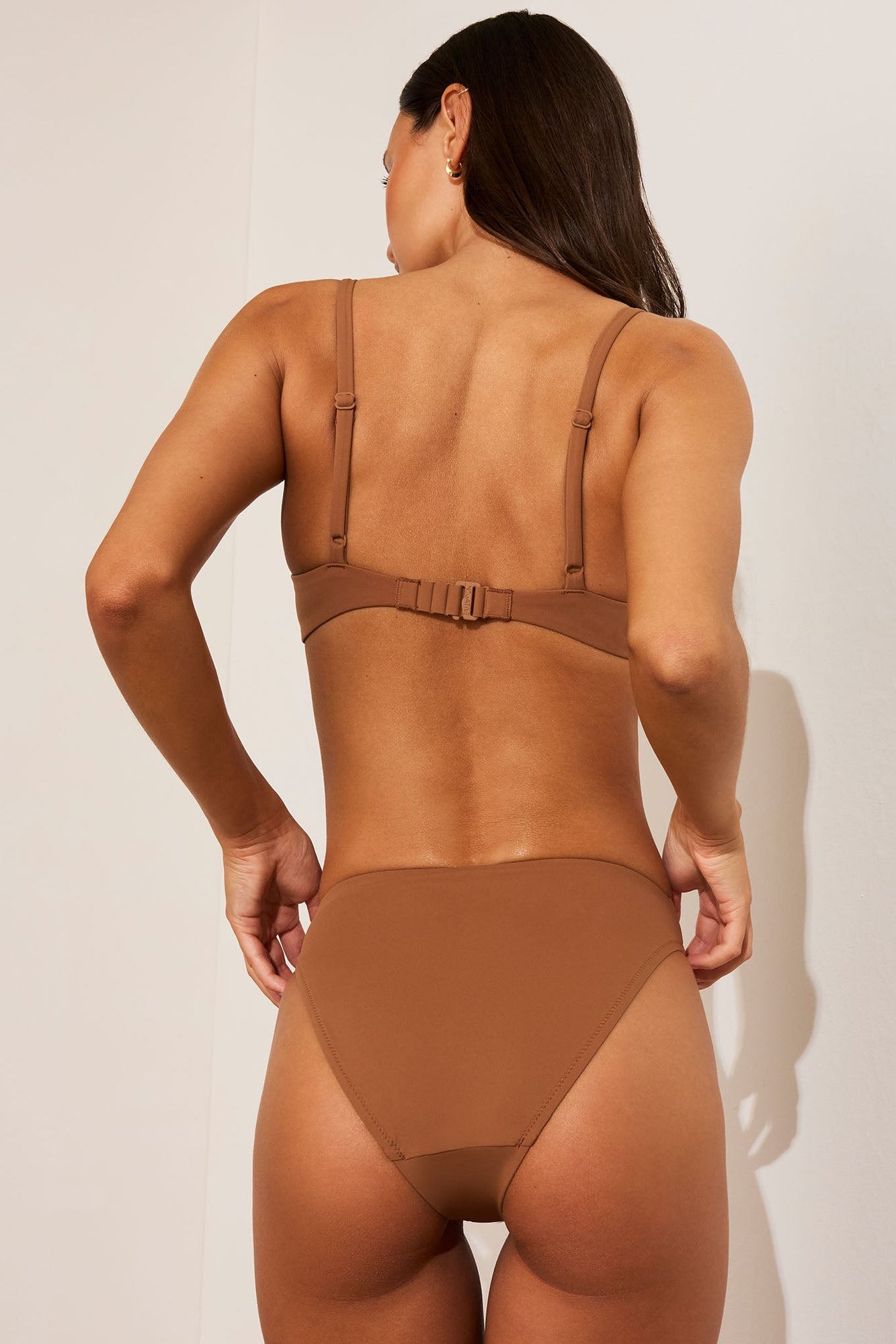 Swim Plunge Top | Fawn