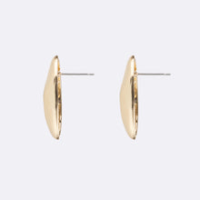 Chrome Orb Studs Earrings | Gold