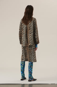 Floral Mesh Leggings | Azure Blue