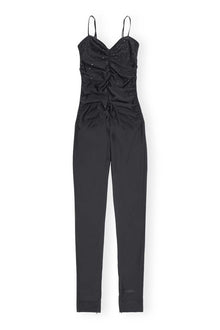 Jersey Tech Jersey Tech Full Length Bodysuit | Black