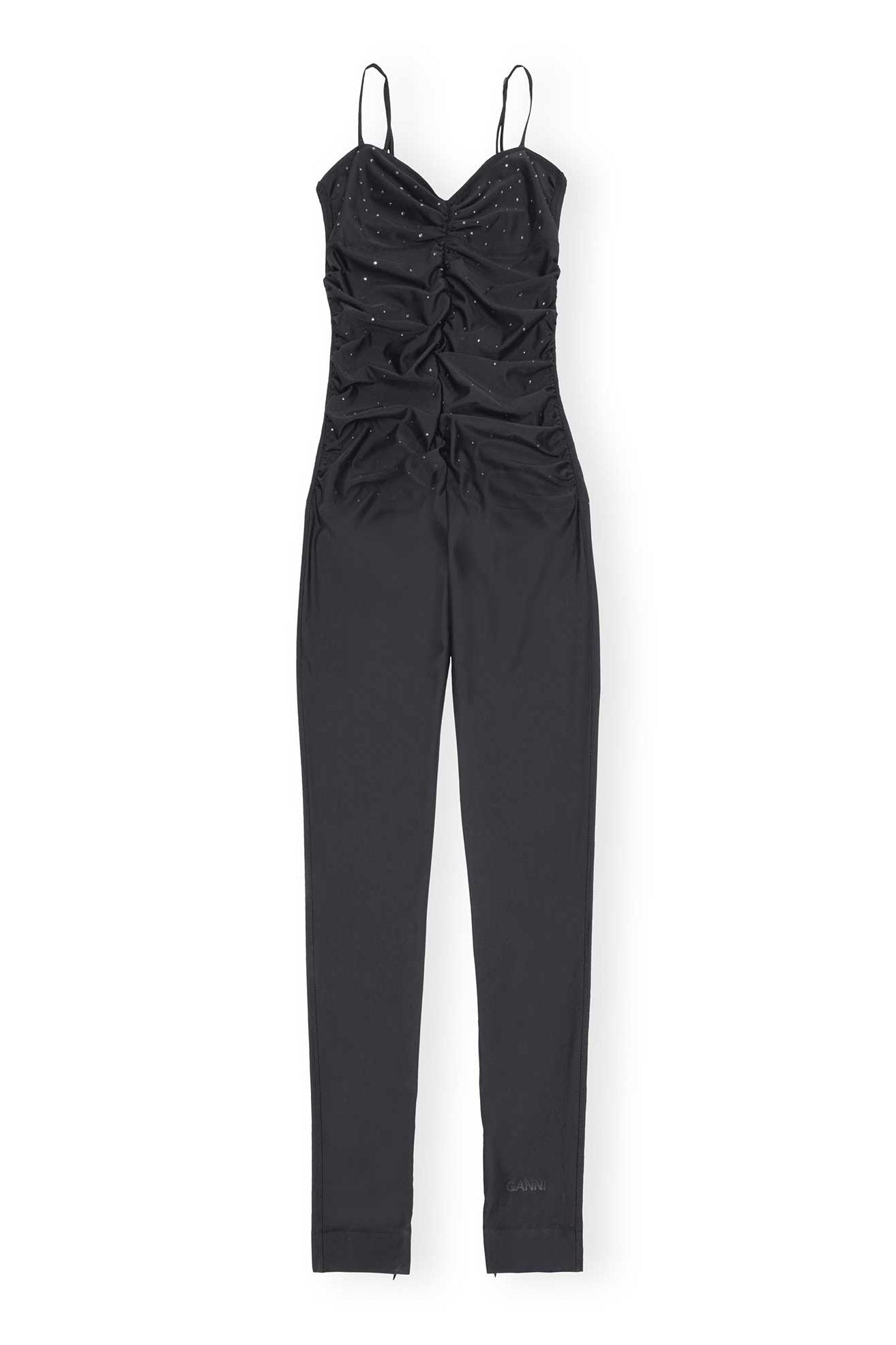 Jersey Tech Jersey Tech Full Length Bodysuit | Black