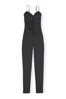 Jersey Tech Jersey Tech Full Length Bodysuit | Black