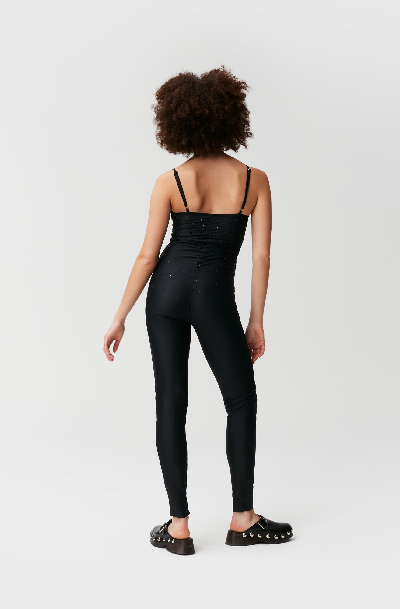 Jersey Tech Jersey Tech Full Length Bodysuit | Black