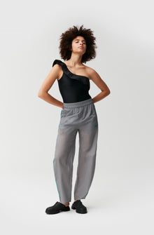 One Shoulder Bodystocking | Black