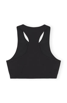 Active Racerback Zipper Top | Black