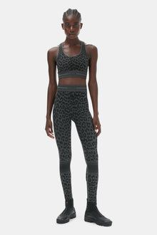 Seamless Jacquard Leggings | Black