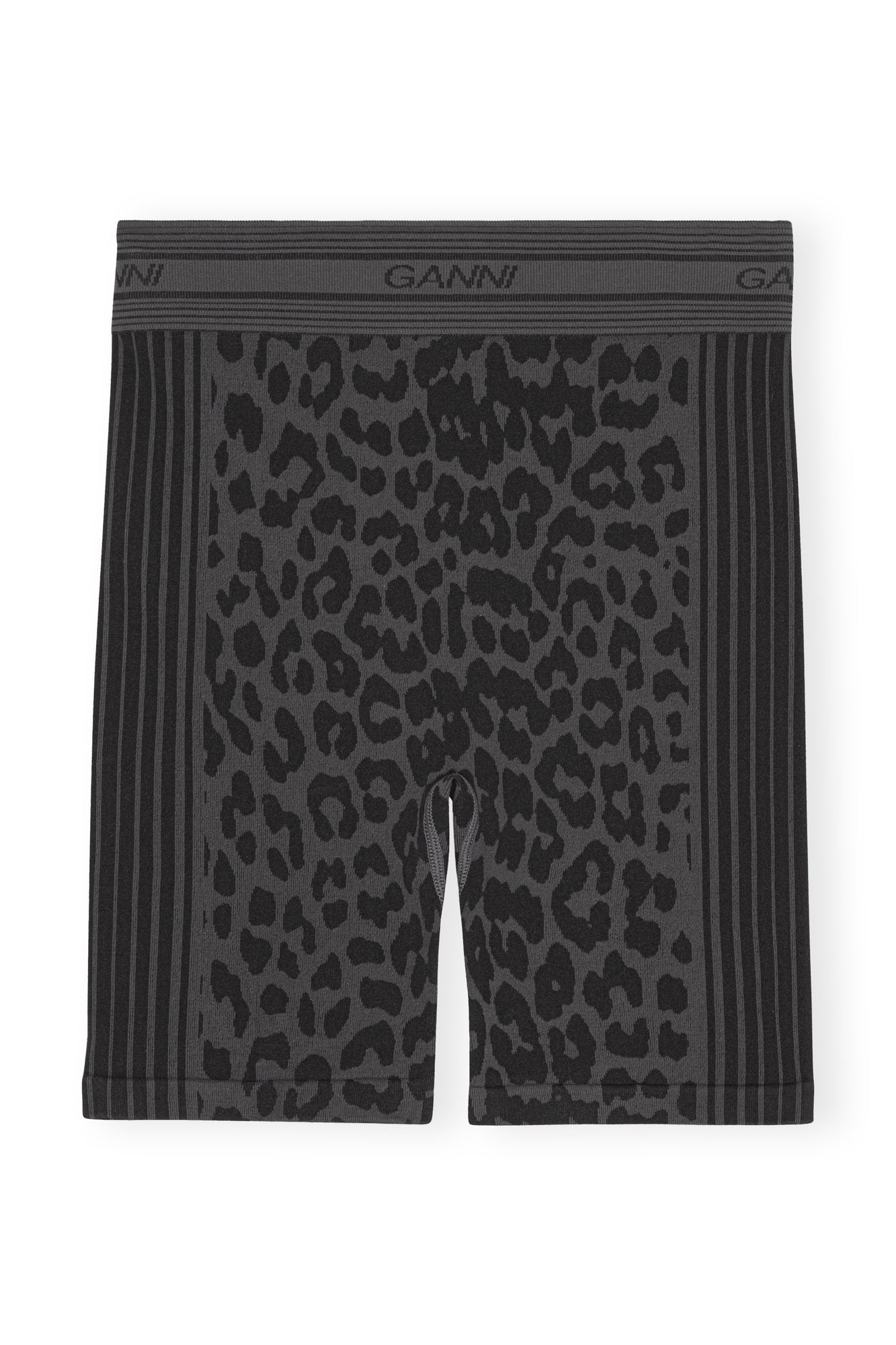 Seamless Jacquard Shorts | Black