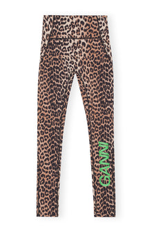 Active Ultra High Waist Tights | Leopard