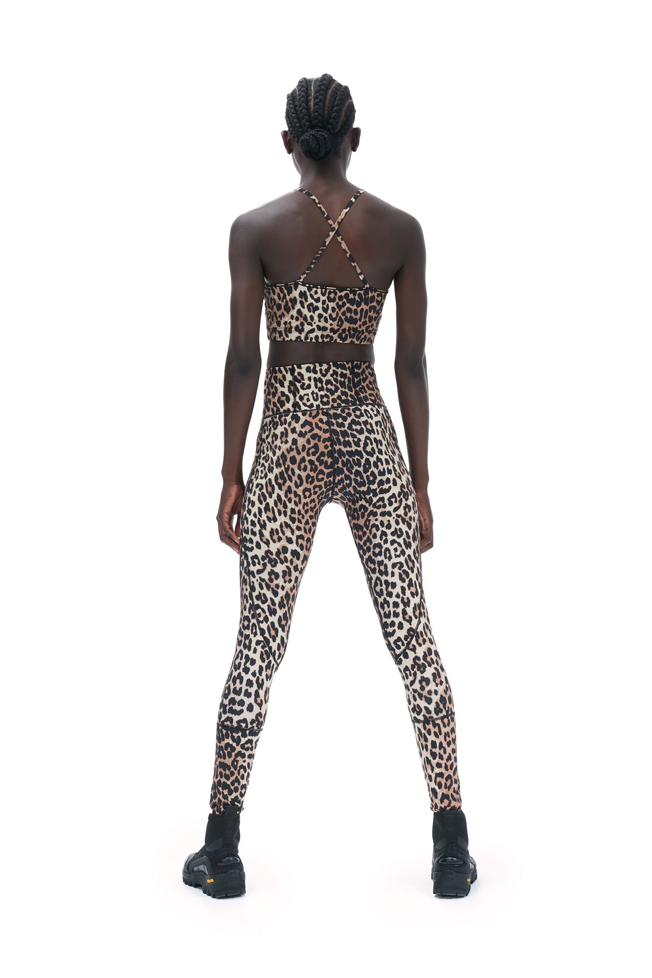 Active Ultra High Waist Tights | Leopard