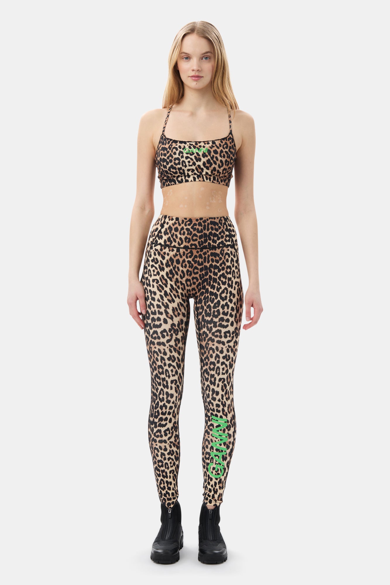 Active Ultra High Waist Tights | Leopard