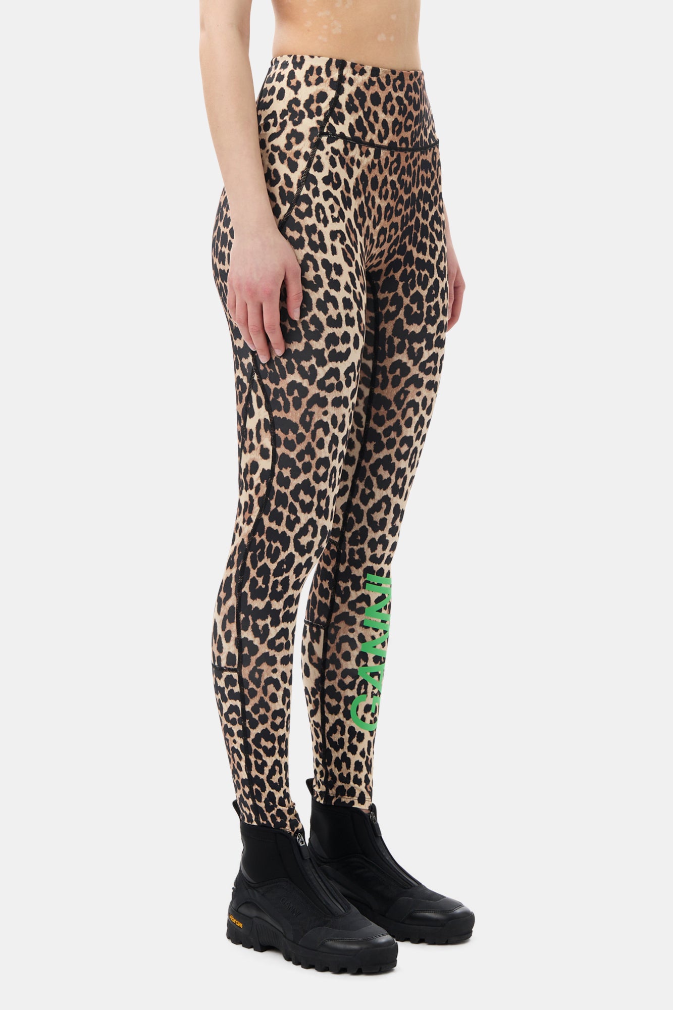 Active Ultra High Waist Tights | Leopard
