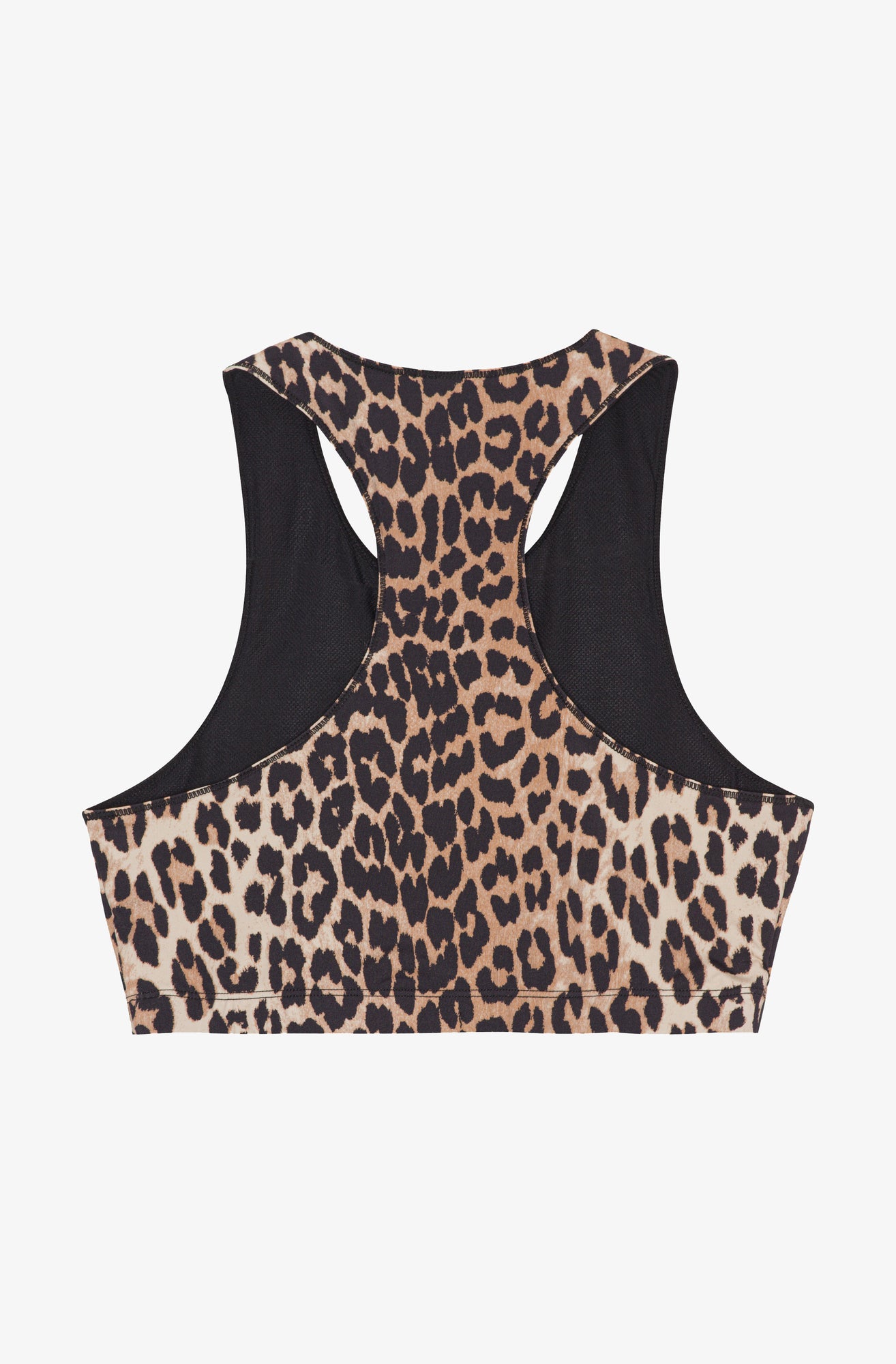 Active Racerback Zipper Top | Leopard