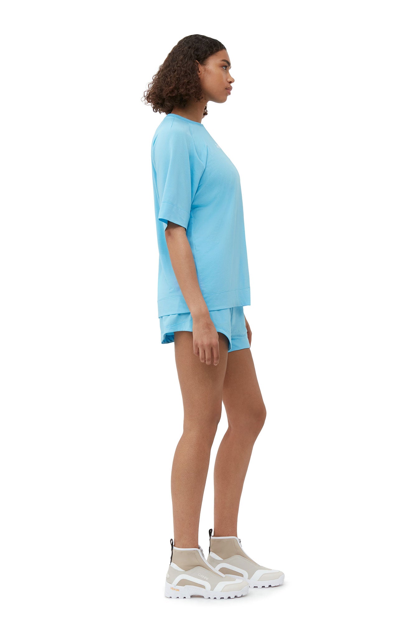 Active Mesh T-Shirt | Ethereal Blue