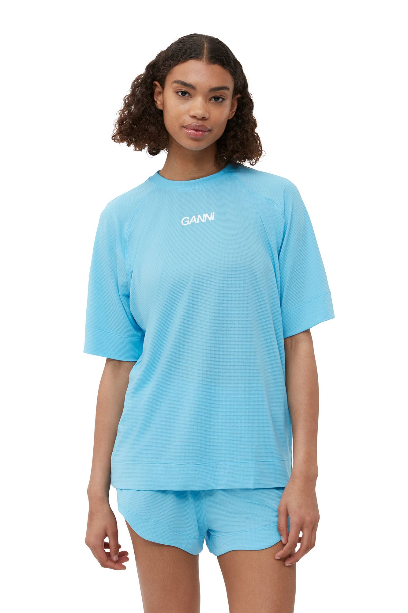 Active Mesh T-Shirt | Ethereal Blue