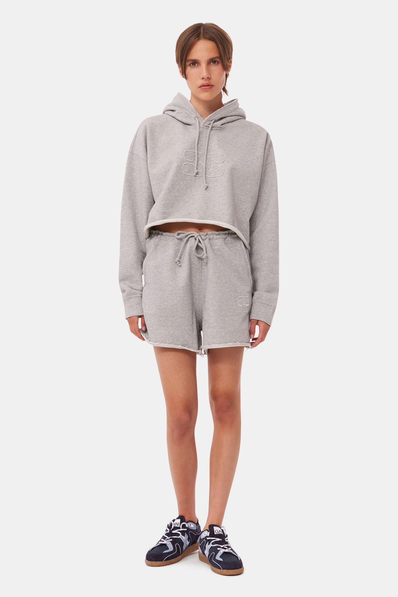 Isoli Drawstring Shorts | Paloma Melange