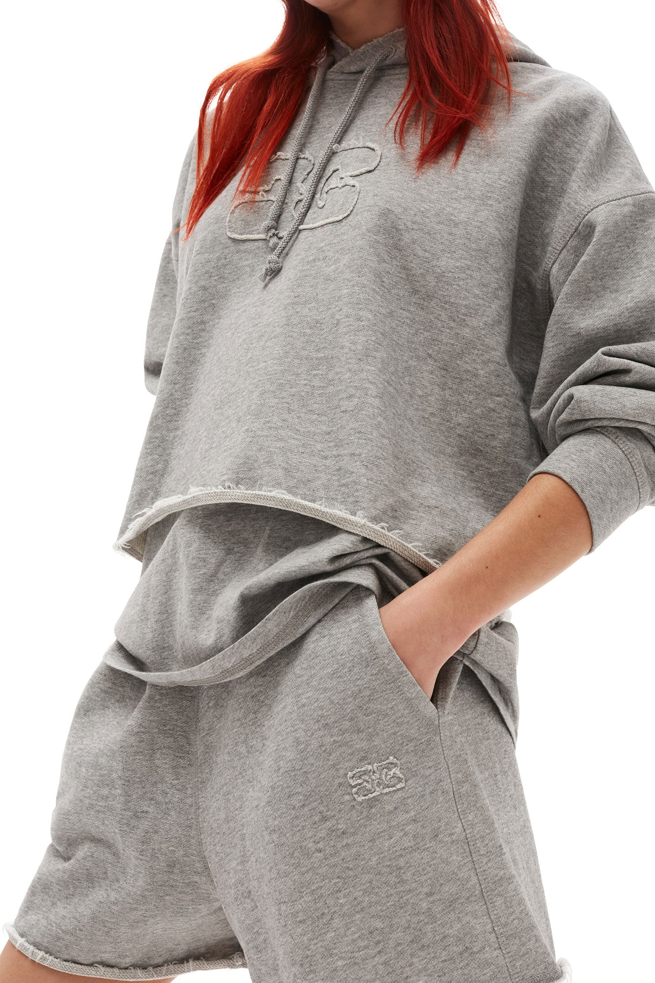 Isoli Drawstring Shorts | Paloma Melange