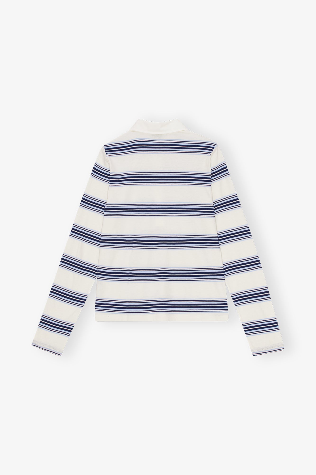 Thin Jersey Long Sleeve Polo | Multicolour