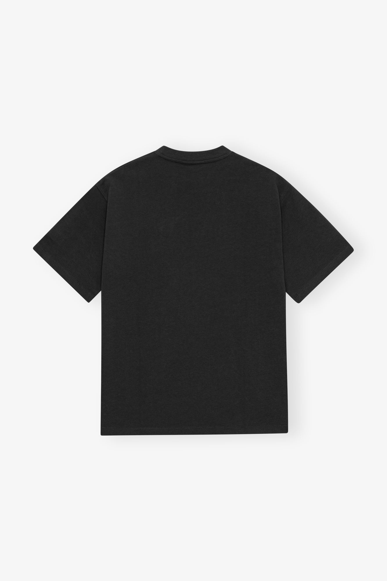 Heavy Cotton Drop Shoulder Fringe T-shirt | Phantom