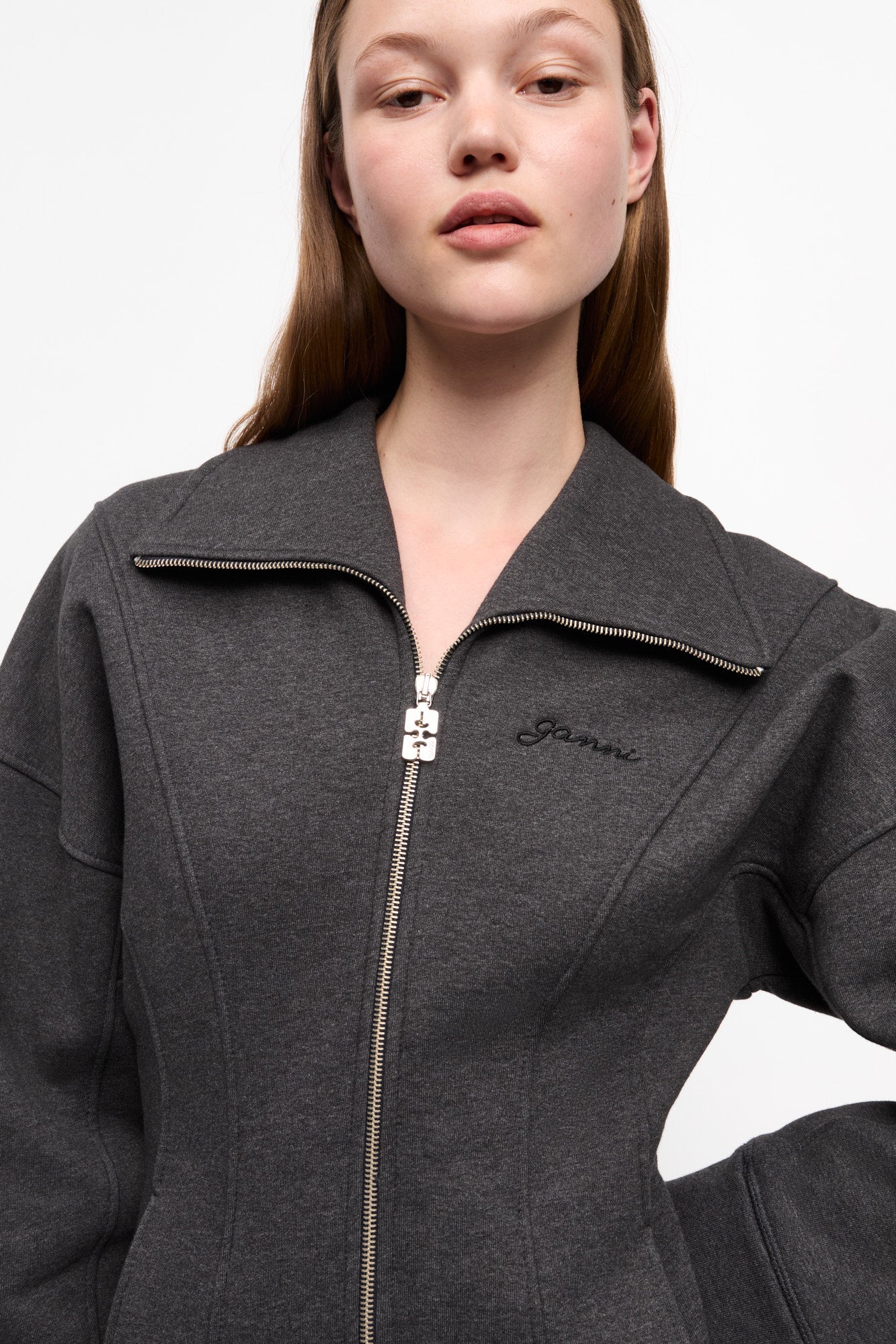 Heavy Fleece Zip-Up | Phantom