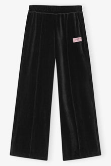 Heavy Velour Pants | Black