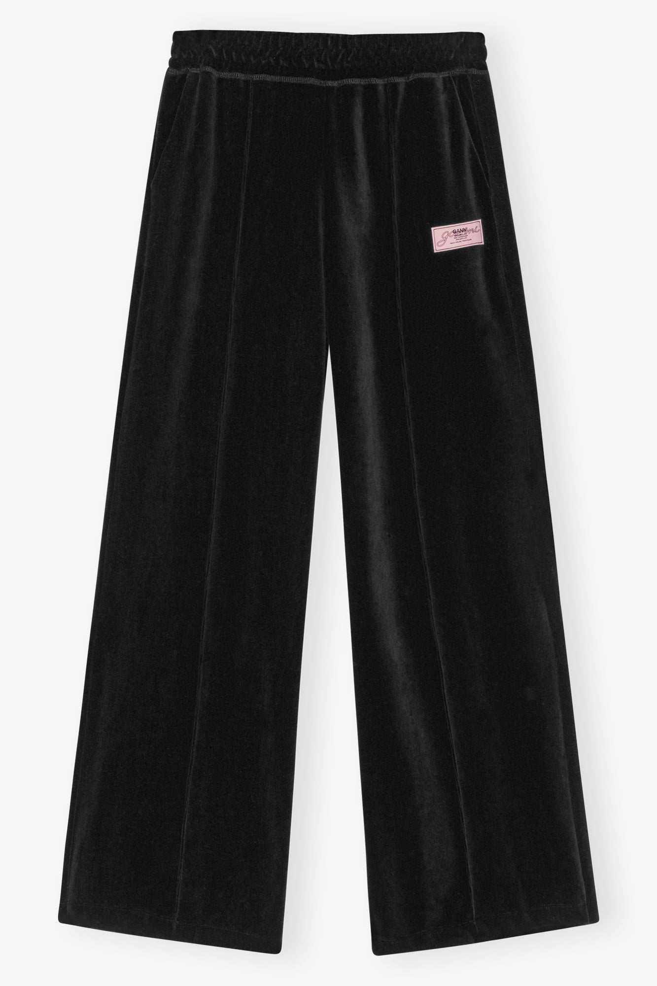 Heavy Velour Pants | Black