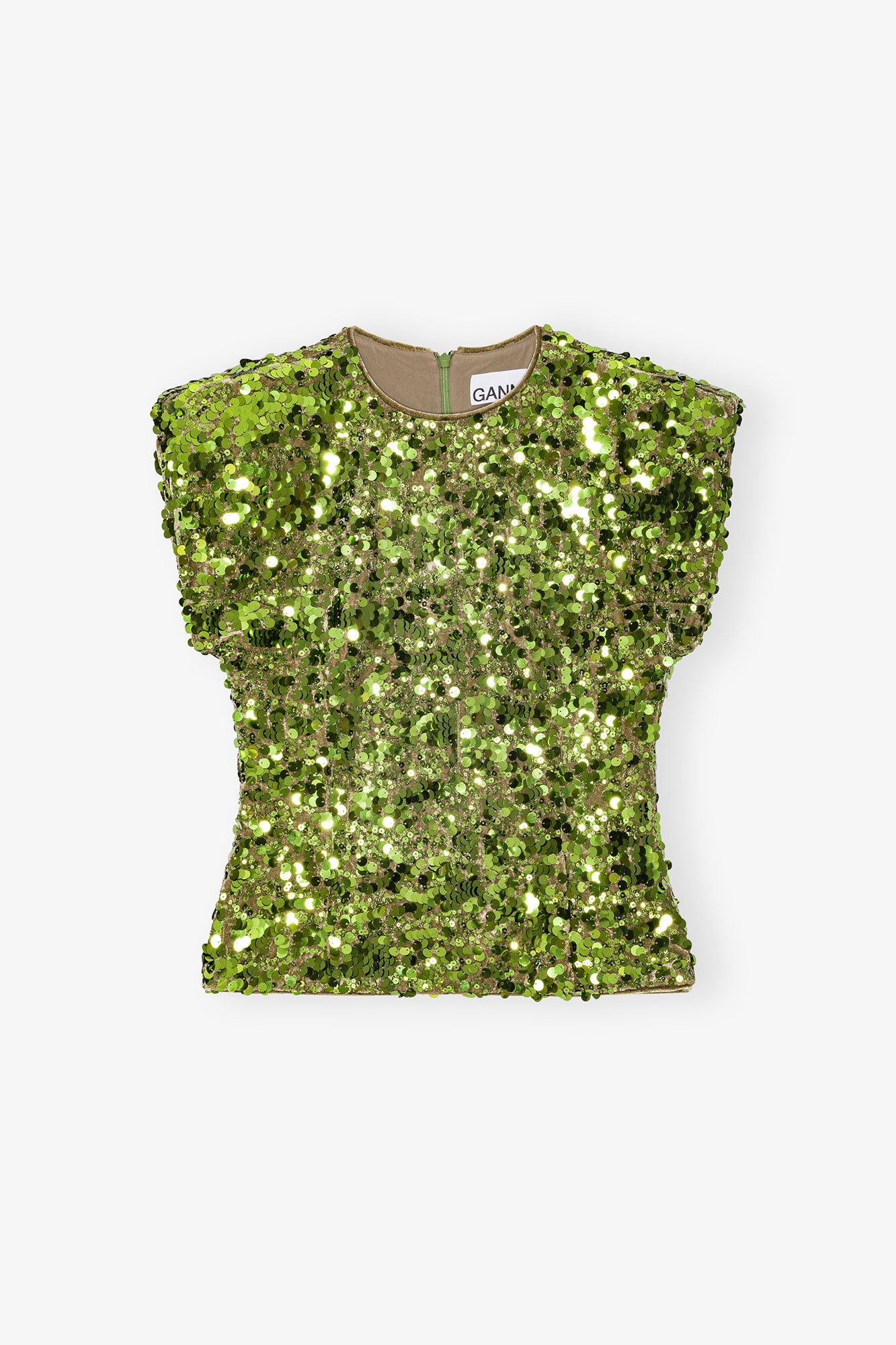 Velvet Sequin Blouse | Titanite