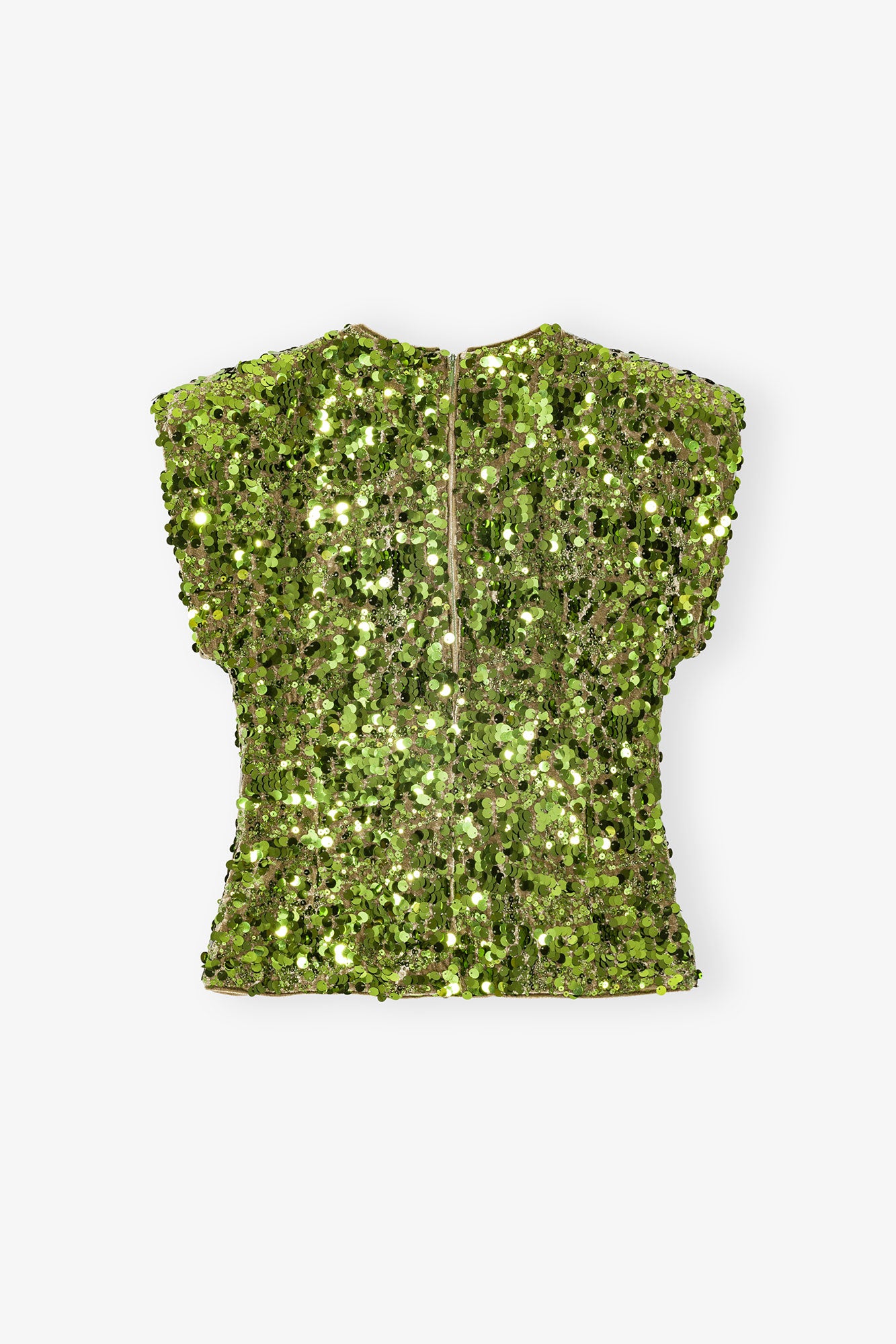 Velvet Sequin Blouse | Titanite
