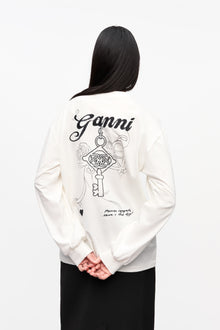 Re-cut Heavy Long-sleeve T-Shirt | Egret