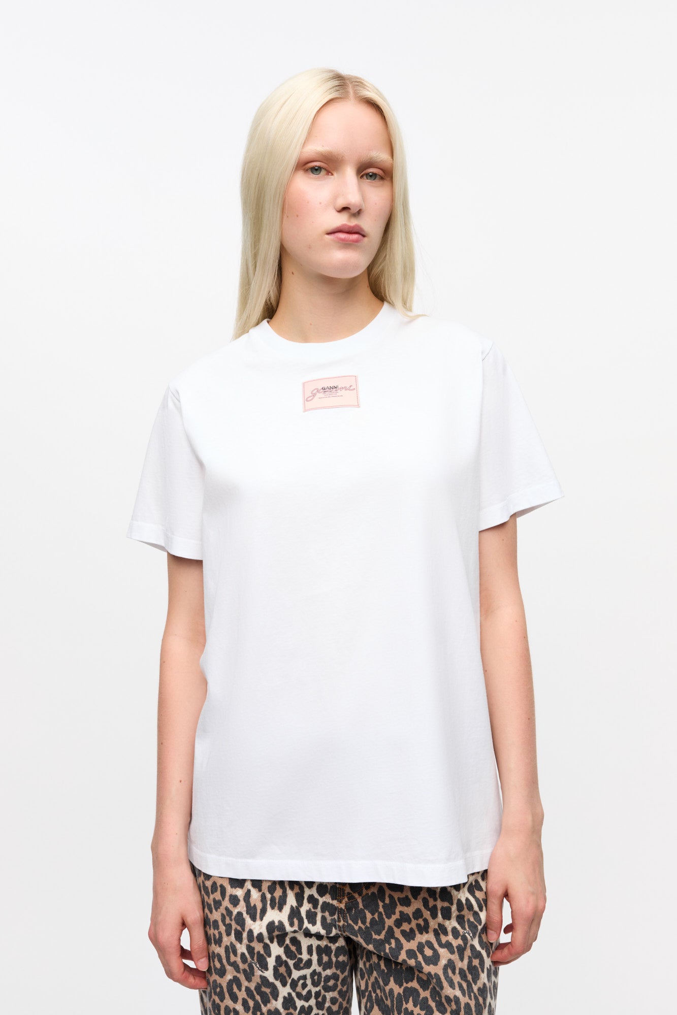 Basic Jersey Relaxed T-Shirt | Bright White