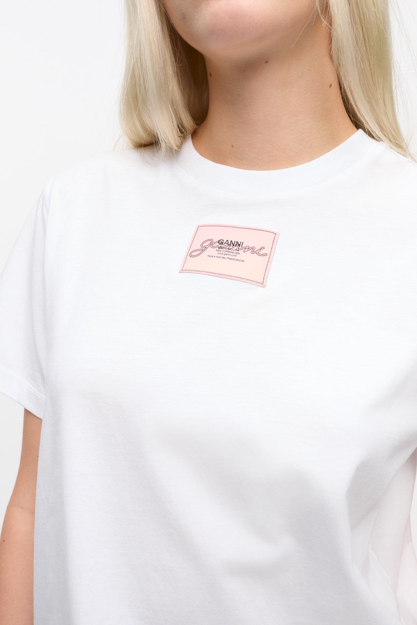 Basic Jersey Relaxed T-Shirt | Bright White