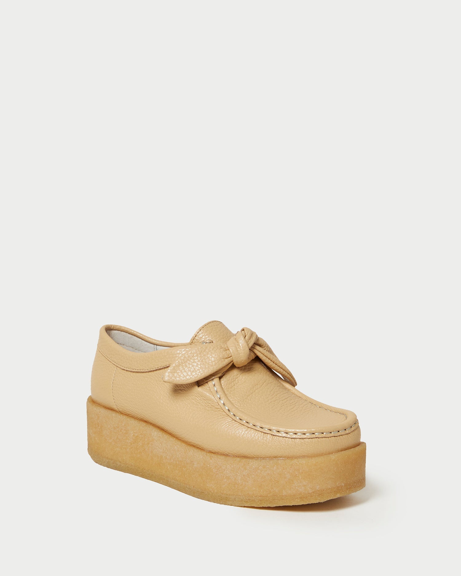 Tabitha Knotted Chukka Shoe | Camel