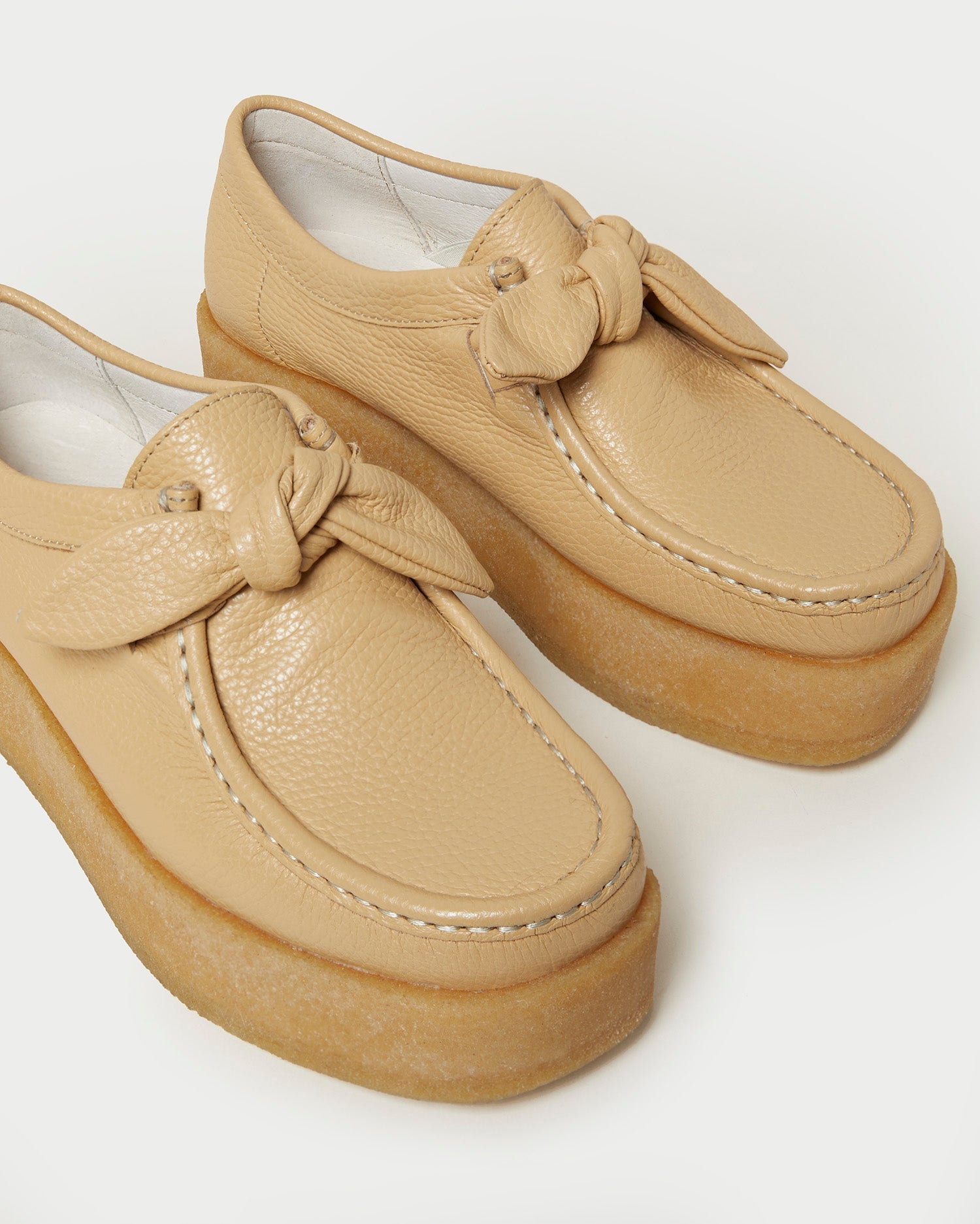Tabitha Knotted Chukka Shoe | Camel