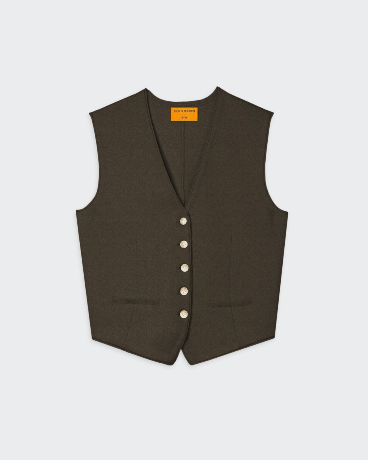 Womens | Tailored Vest | Chestnut