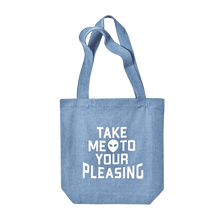 The Take Me To Your Pleasing Denim Tote | Blue