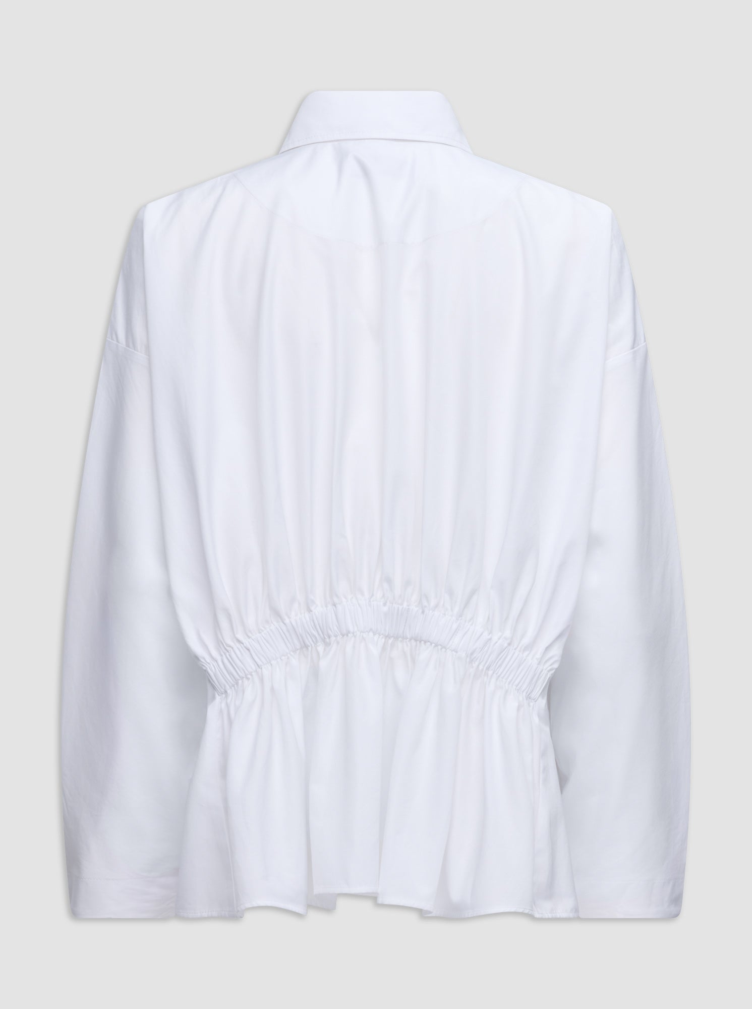 Tarquina Gathered Top | White