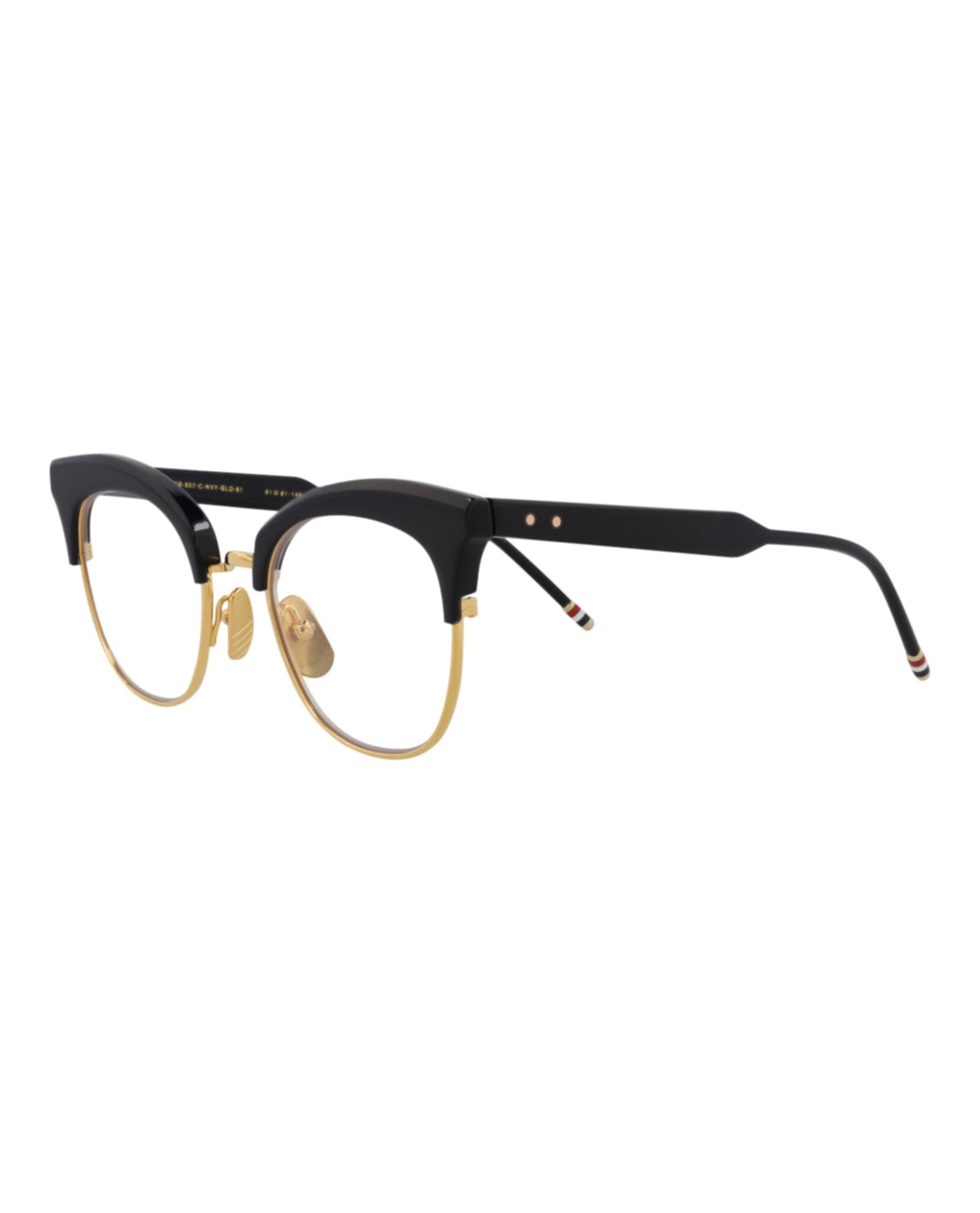 Thom Browne Round Acetate Optical Frames | Navy