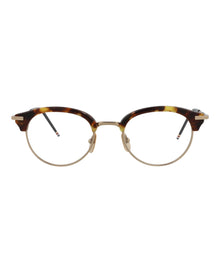 Thom Browne Round Metal Sunglasses | Tortoise