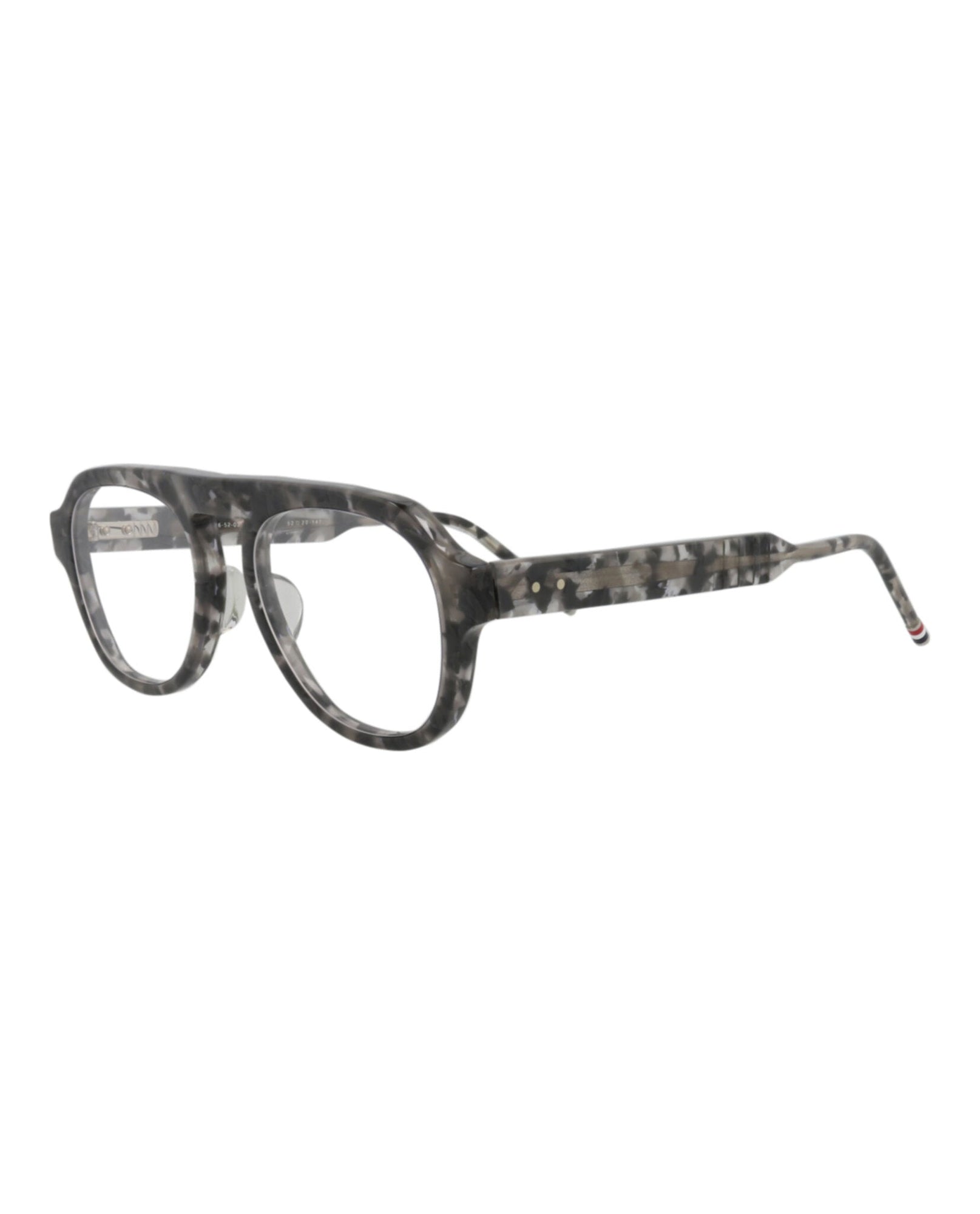 Thom Browne Aviator Acetate Optical Frames | Grey